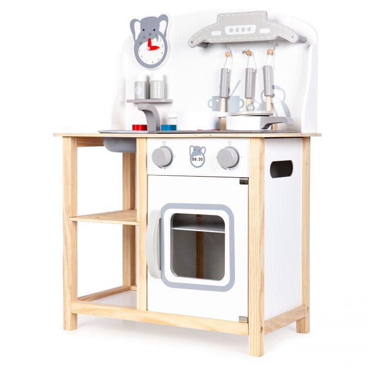 Дитяча дерев'яна кухня EcoToys CA12015 + аксесуари (9116)