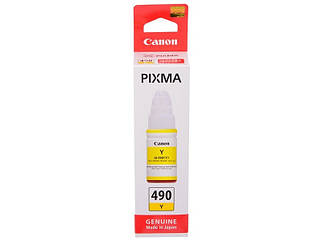 Чорнило Canon GI-490 PIXMA G1400/2400/3400 Yellow (0666C001) 70 мл