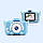 Силіконовий чохол і ремінець для дитячого цифрового фотоапарата ХоКо KVR-001 блакитний, фото 6