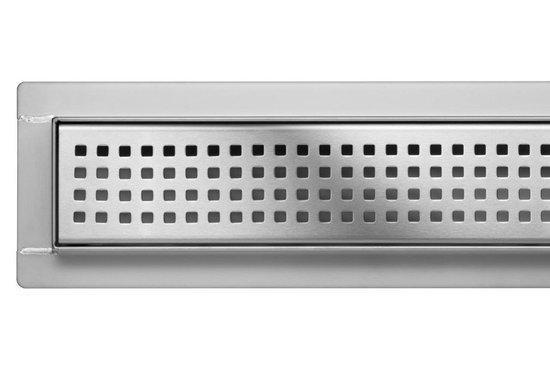 Трап підлоговий для душу з нержавіючої сталі "TOCANTINS" 50 Х 7 Х 5.2 см FALA 75369 (Польща), фото 1