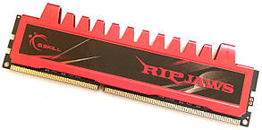 Оперативна пам'ять G.Skill Ripjaws DDR3 4Gb 1333MHz PC3-10666U 2R8 CL9 (F3-10666CL9D-8GBRL) Б/В