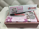 Комплект постільноі білизни Victoria baby ranforce baby love 5 для новонароджених, фото 4