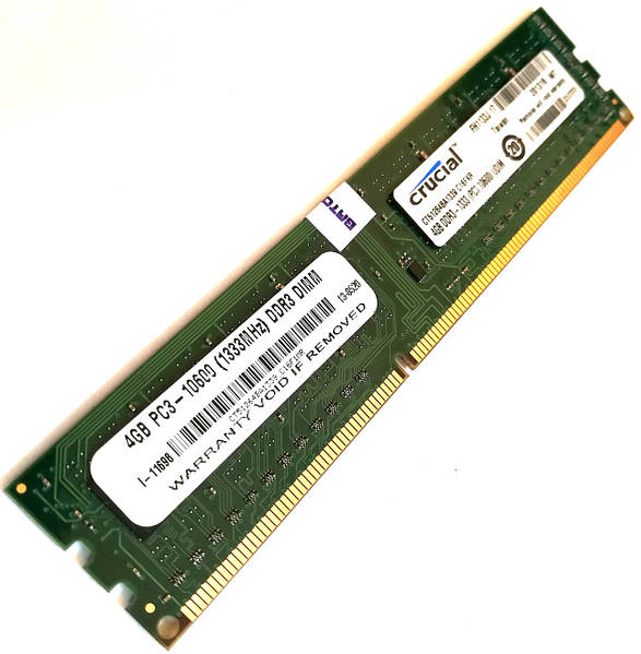 Crucial 4gb Ddr3 1333mhz Ct51264ba1339 Оперативная память Crucial