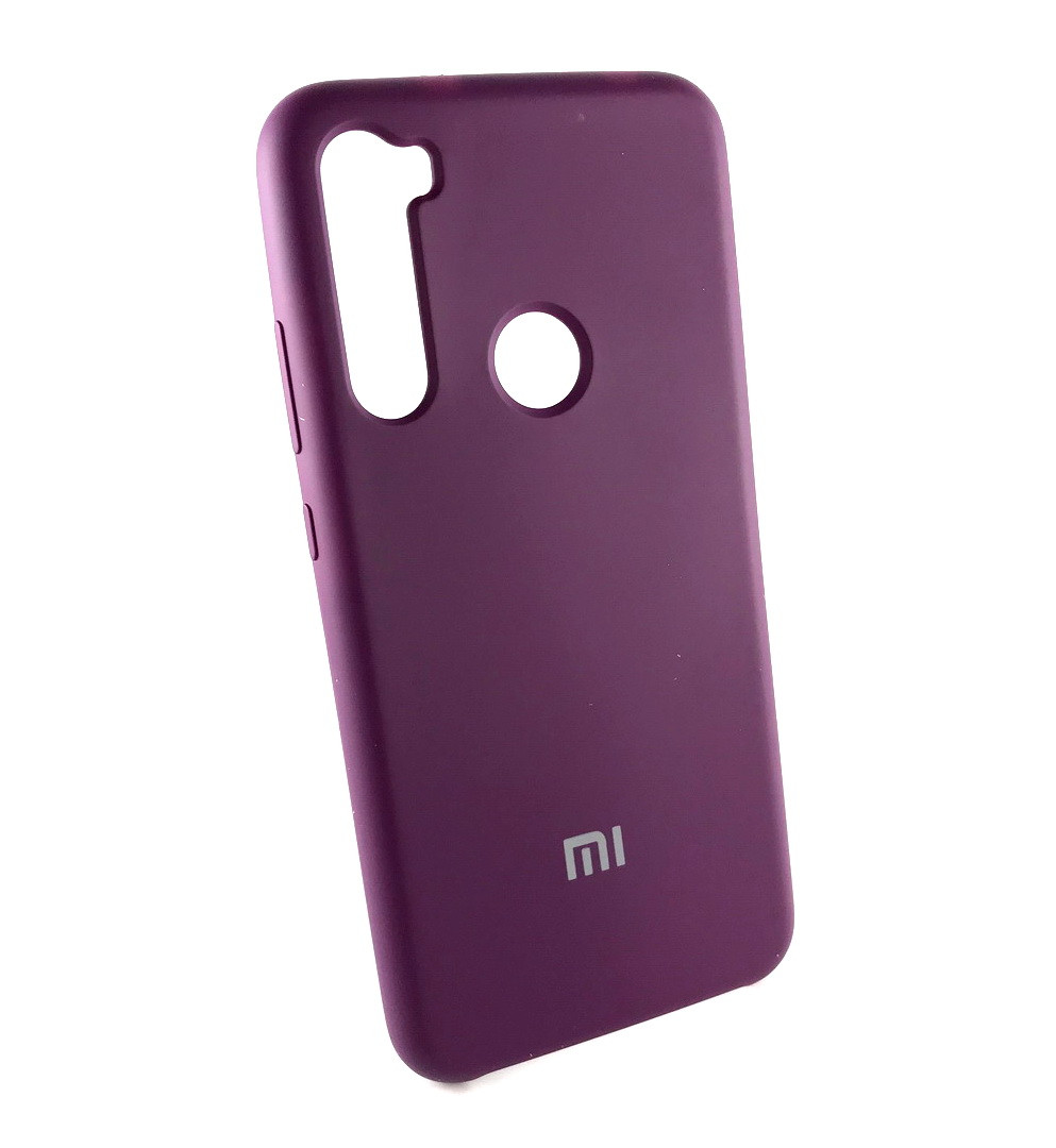 Чехол для Xiaomi Redmi Note 8 накладка бампер противоударный Silicone Cover