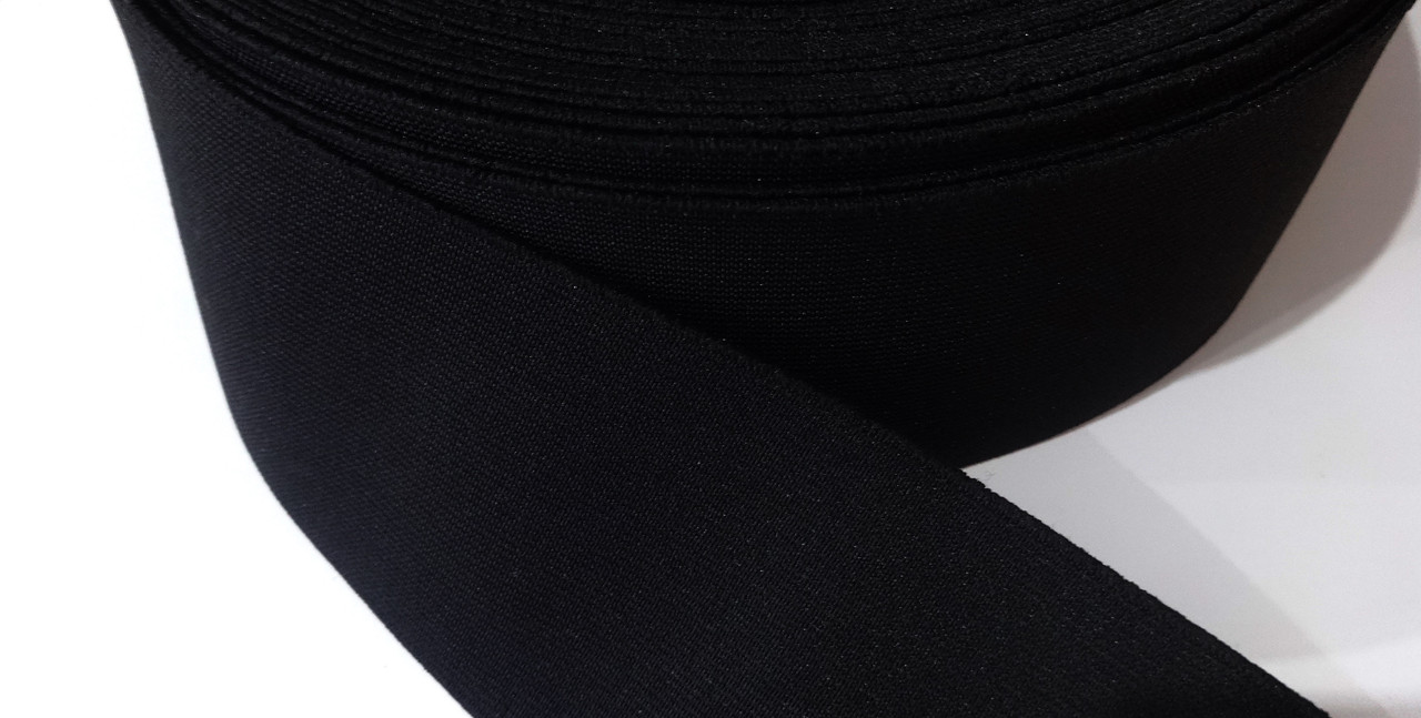 Гумка 6 см чорна  Fabric Plus, фото 1