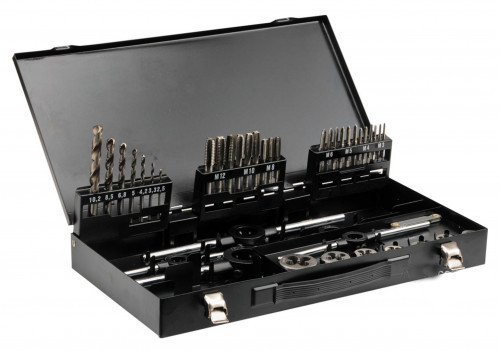 Набір мітчиків та плашок 44 шт YATO YT-2978 (Польща), фото 1