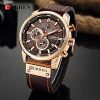 ЧАСЫ CURREN 8291 rose gold brown