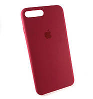 Чехол для iPhone 7 Plus, 8 Plus накладка бампер противоударный Original Soft Touch бордовый