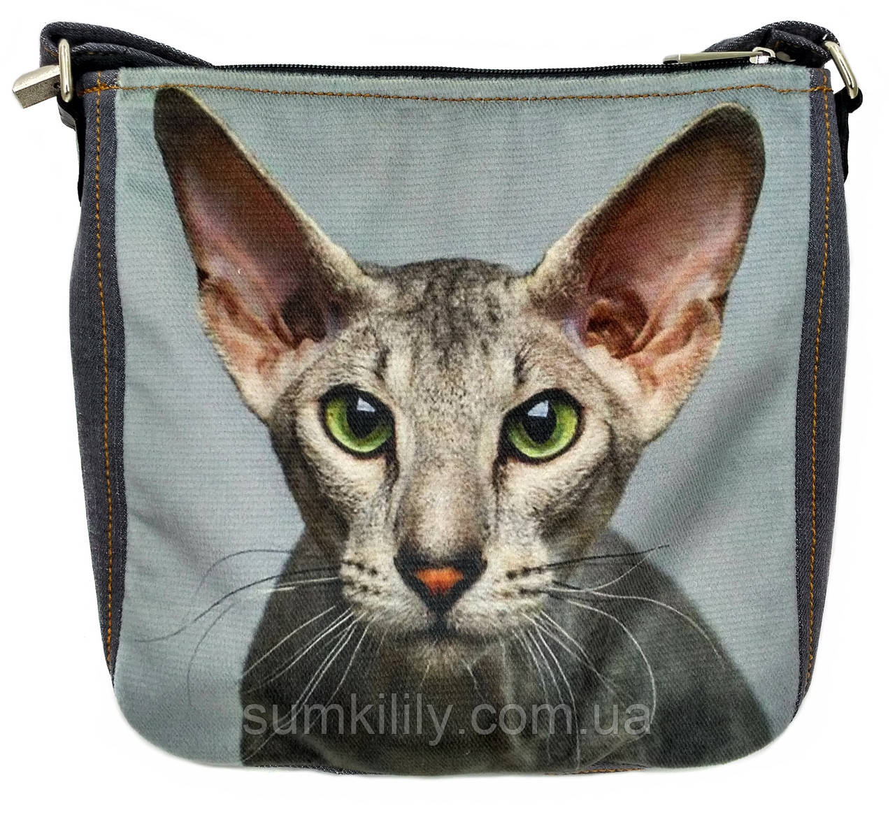 Джинсова сумка ОРІЄНТАЛ, фото 1