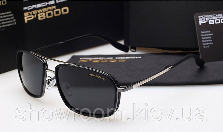 Сонцезахисні окуляри в стилі Porsche Design (85081) silver