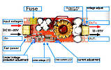 DC-DC Підвищувальний перетворювач із рег. CC/CV, IN 10-60, OUT 12-90V, 1800W QSKJ Якість!, фото 3