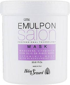 Маска з маслом чорної смородини для волосся після хімічних процедур Emulpon, Helen Seward