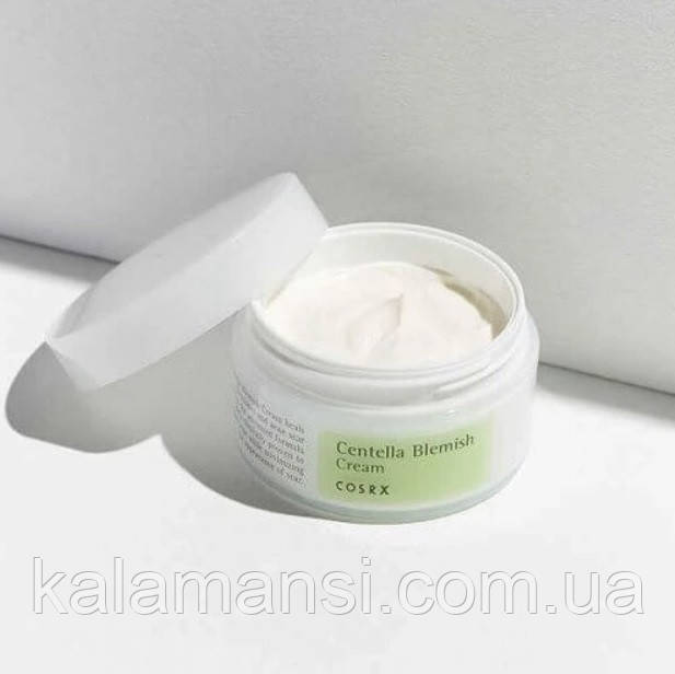 Крем проти акне та куперозу з центелою й олією чайного дерева COSRX Centella Blemish Cream 30 г