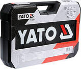 Набір інструментів 1/2" і 1/4" 109 предметів YATO YT-38891 (Польща), фото 4