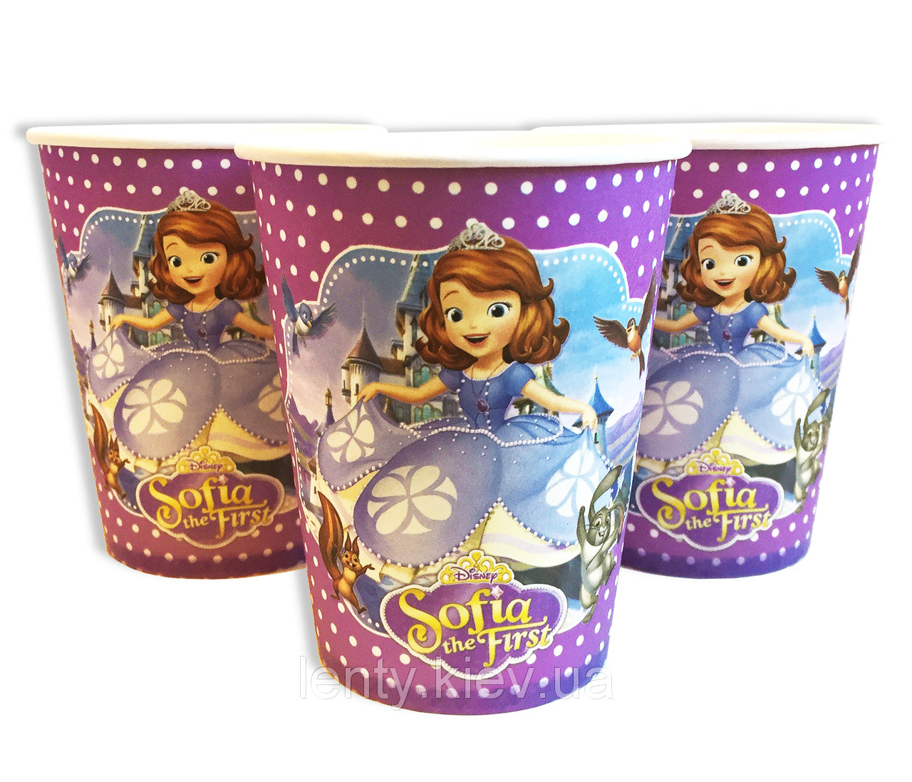 Стаканчики Принцеса Софія (Поштучно)250 мл