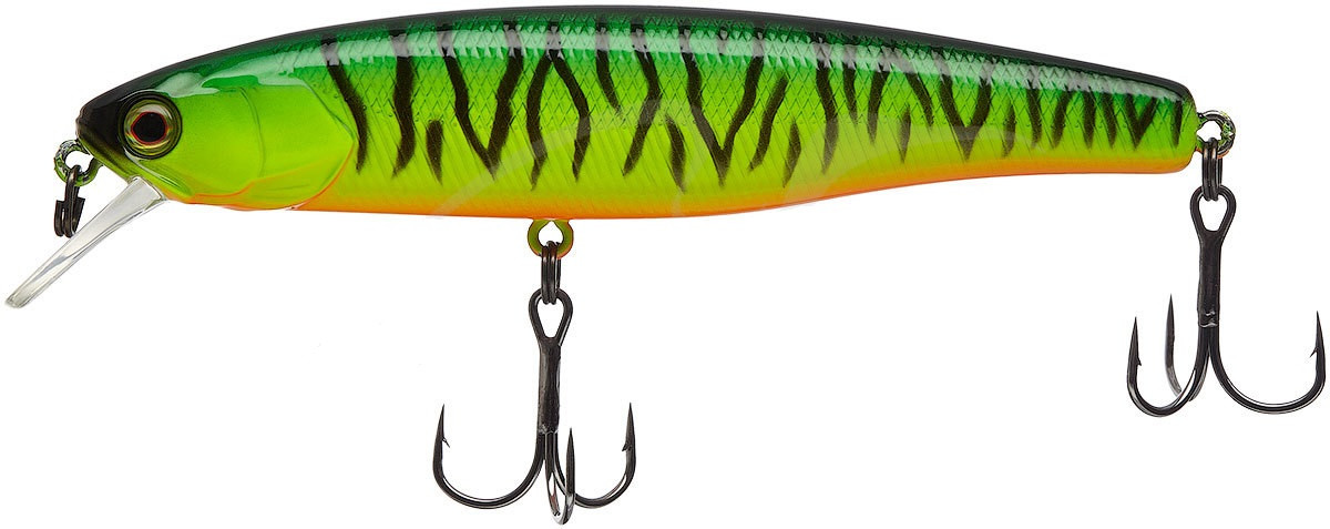 Воблер Jackall Smash Minnow 100SP 100мм 16,6 р Hot Tiger, фото 1