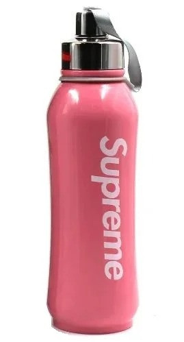 Вакуумний Термос Supreme 800мл з чашкою, рожевий 4786