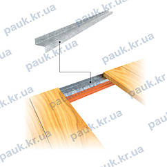 Z-профіль 890х1,5 мм для стелажа DIY, профіль для полиць стелажа складського