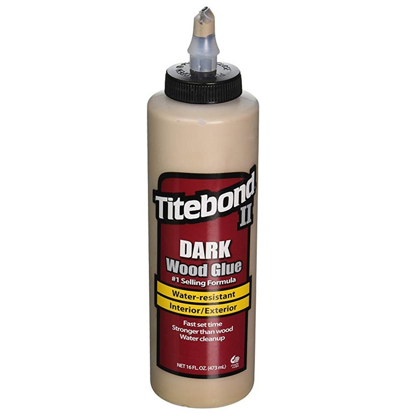 КЛЕЙ TITEBOND DARK WOOD GLUE D3-Для темних порід 473 мл