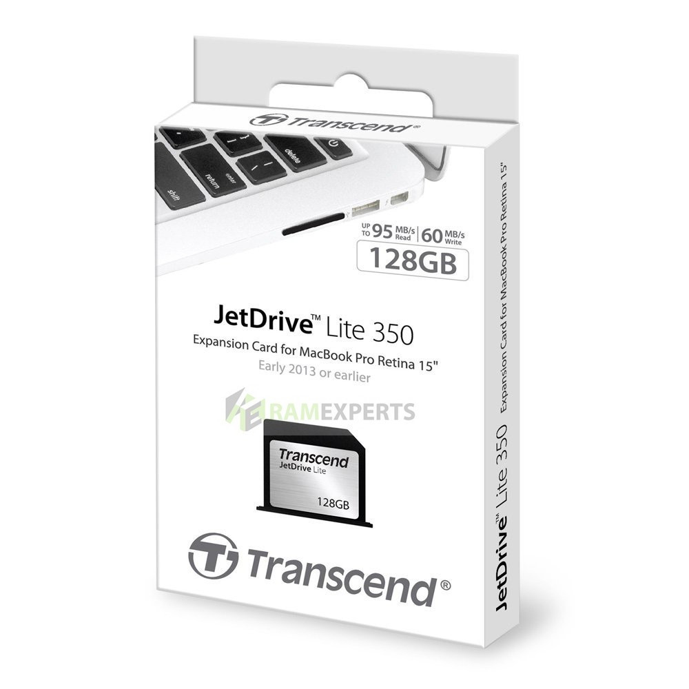 Карта памяти Transcend на 64 /128 Gb JetDrive Lite 330 MacBook Pro 13 Retina 2012-2015 г. - фото 4 - id-p132620622