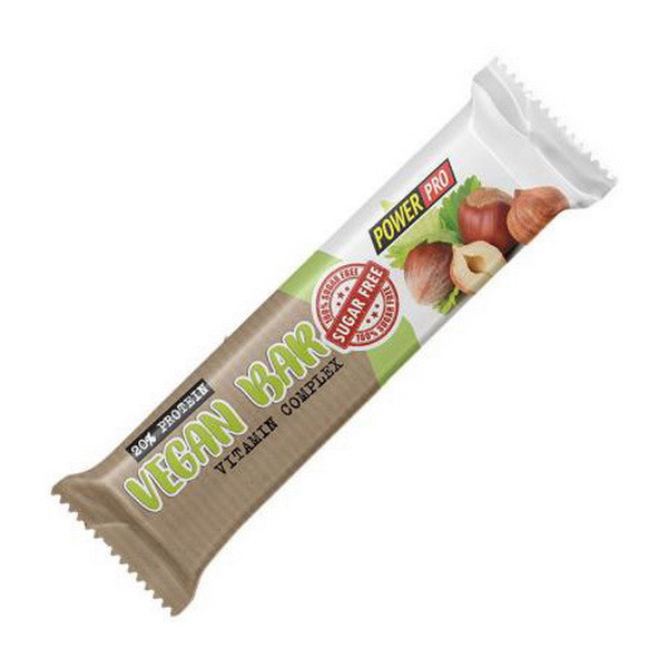 Протеїнові батончики Power Pro 32% Vegan Bar 20x60g