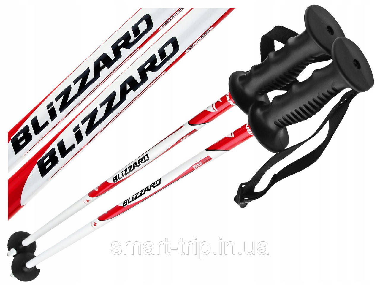 Палиці лижні BLIZZARD Sport Junior 100 см червоні 190151-100