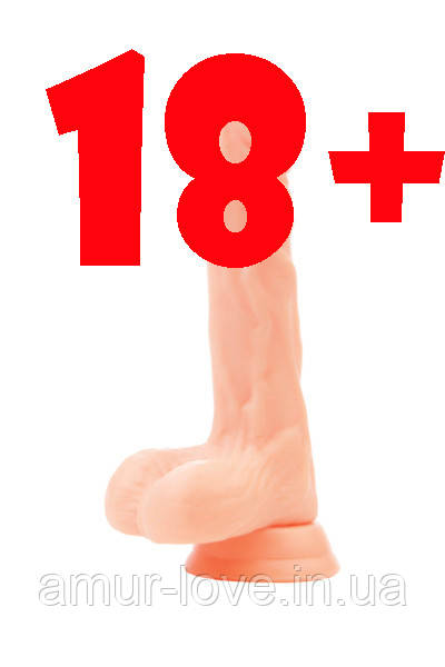 Реалістичний фалоімітатор TOYFA A-Toys, фото 1
