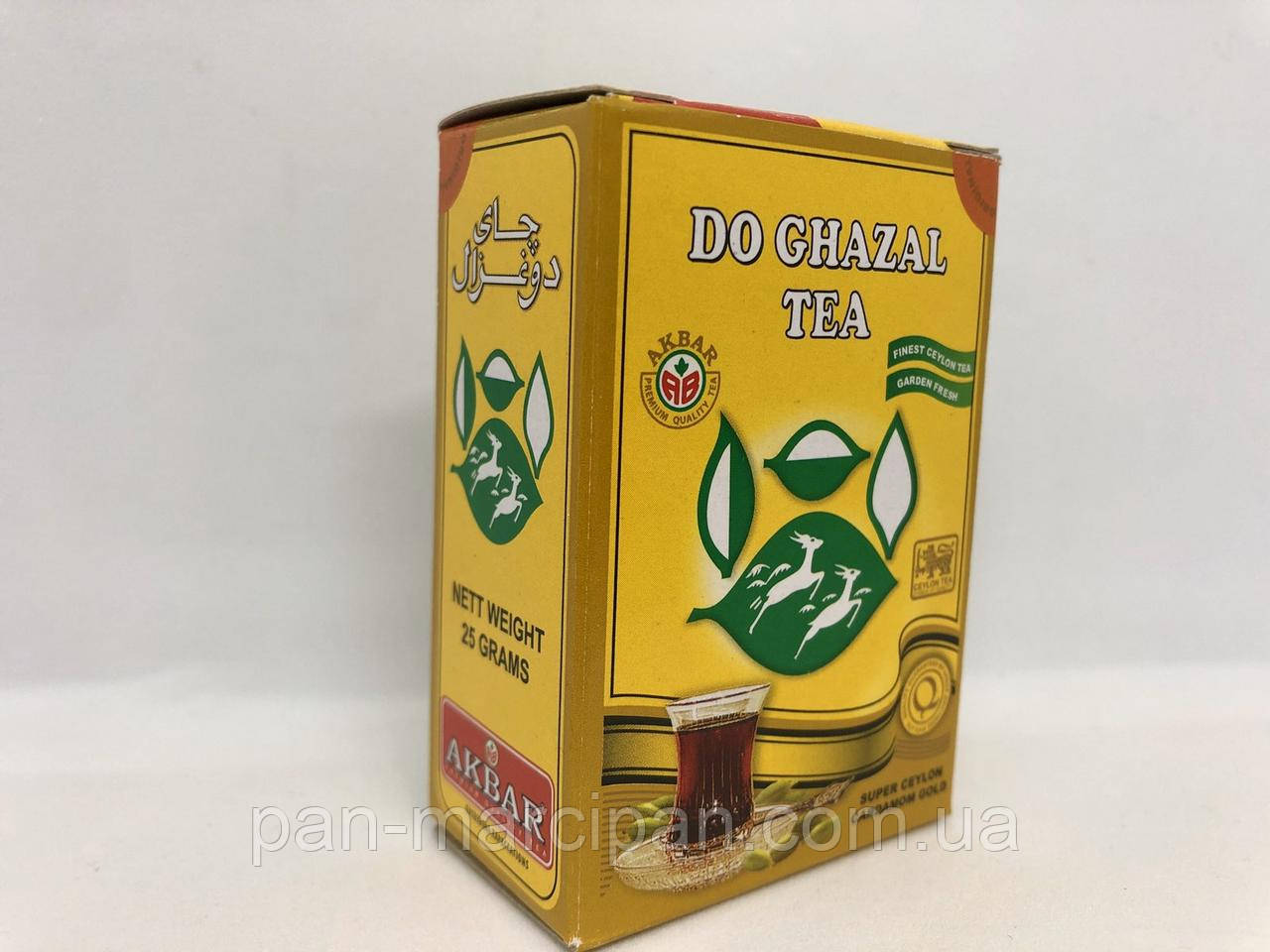 Чай Do Ghazal Tea чорний з кардамоном 25 г, фото 1