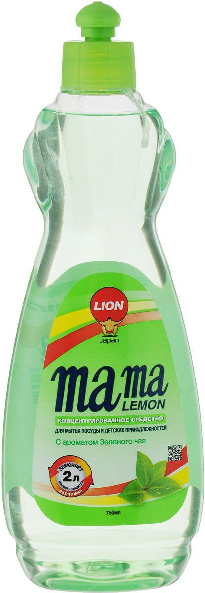 Гель для миття посуду та дитячого приладдя Mama Lemon "Green Tea" з ароматом зеленого чаю 750 мл (463327)