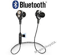 Беспроводные Наушники и Гарнитура Bluetooth SMN-15B с MP3. Вакуумные Наушники Блютуз для спорта, смартфона