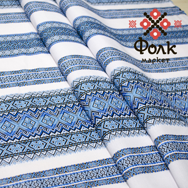 Тканина з народним орнаментом Волынська Казка, фото 1