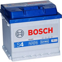 Акумулятор Bosch S4 Silver 6СТ-52 Євро