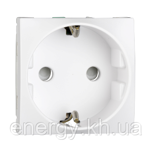 Розетка 2P+E біла зі шторками Altira Schneider Electric