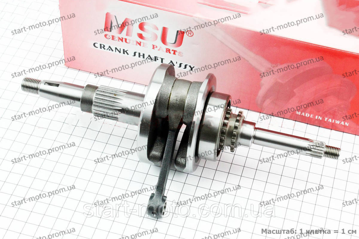 Yamaha 4т 50cm3 JOG VINO (SA36J​​​​​​​) Коленвал "MSU", фото 1