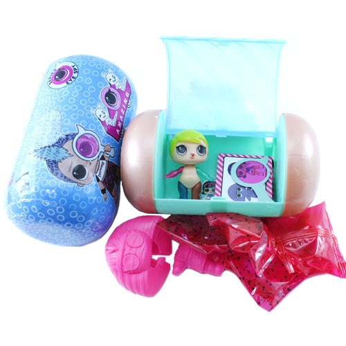 Лялька іграшка сюрприз LOL ЛОЛ у капсулі, хлопчик, фото 1