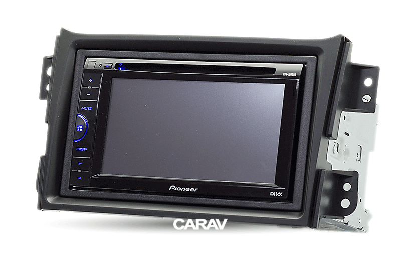 2-DIN переходная рамка SUZUKI Splash, Ritz 2008-2012 / OPEL Agila 2008-2014, CARAV 11-131 - фото 4 - id-p1105010160