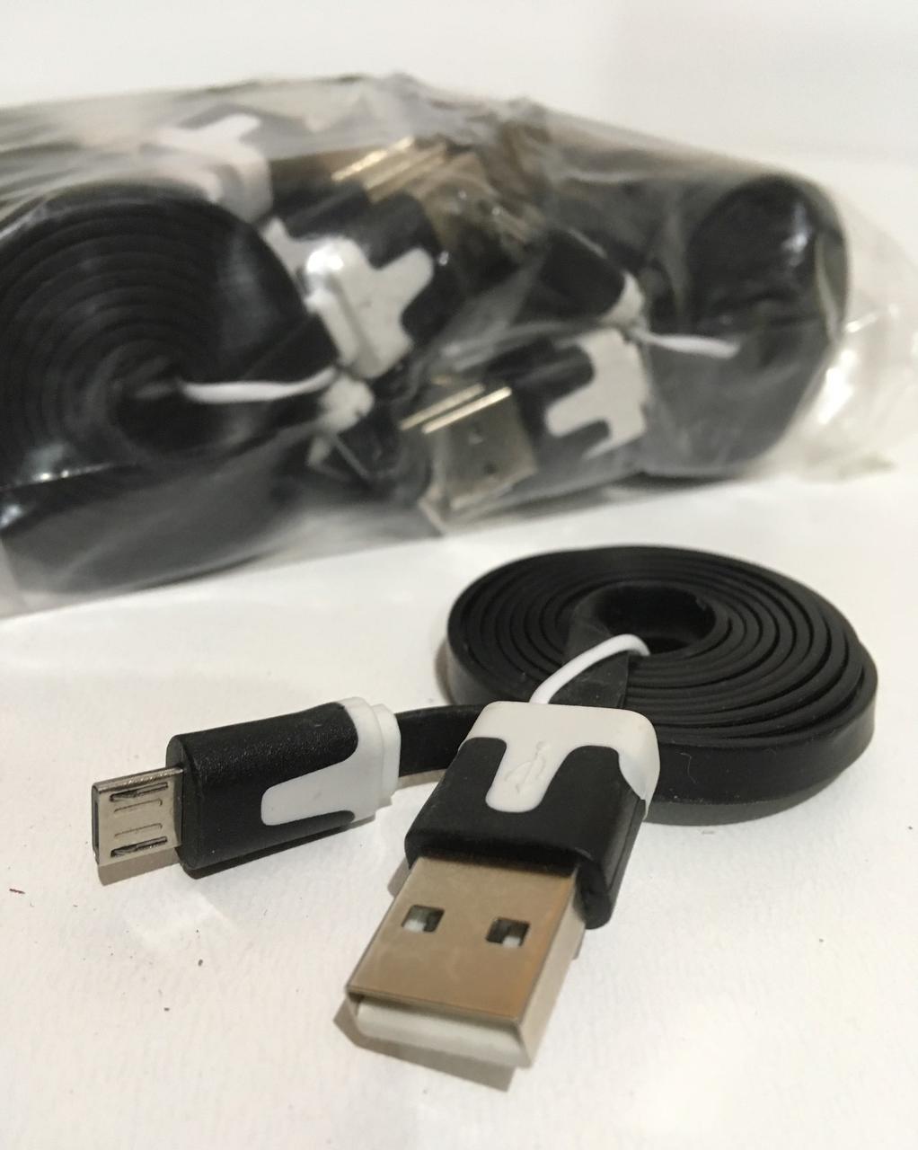 USB-кабель USB/MICRO ( micro usb плоский/1М)