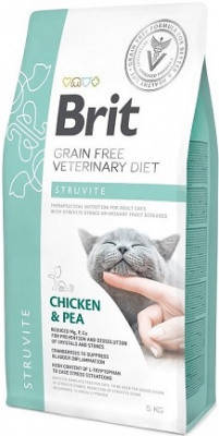 Brit (Брит) VD Struvite Лікувальний корм для кішок при сечокам'яній хворобі 400 гр, фото 2