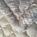 Ковдра двоспальна на холофайбері "АРДА" Розмір 175*215 см Ковдра наповнювач холофайбер. Стьобана ковдра, фото 3