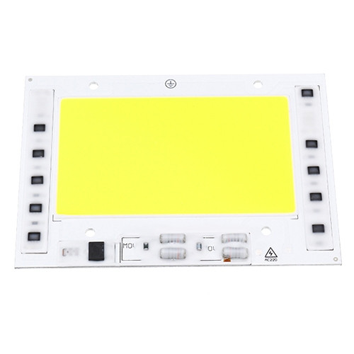 Світлодіодна матриця з драйвером COB LED 100Вт 9500лм 220В, теп. біла, фото 1