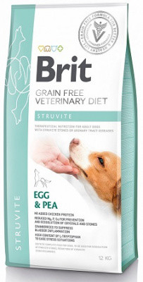 Купить Brit (Брит) VD Struvite Лечебный корм для собак при мочекаменной ...