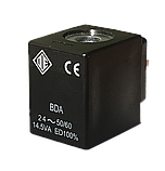 Електромагнітна котушка 24 В змінний струм компанії ODE (Italy), 8 W, 30 мм x Ø13, фото 2