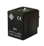 Електромагнітна котушка 110 В змінний струм компанії ODE (Italy), 8 W, 30 мм x Ø13, фото 2