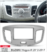 1-DIN переходная рамка SUZUKI Wagon-R 2012-2017 (with pocket), CARAV 11-630