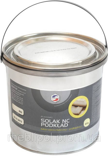 Нітроцелюлозний лак SOPUR SOLAK NC PODKLAD 20л.