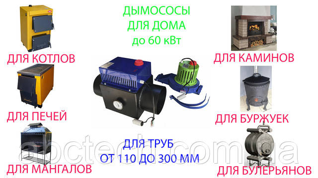 Димососи для котлів Димососи для котлів