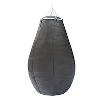 Боксерська груша краплеподібна з пасової шкіри 3.5-4 мм (Вага 65 кг).