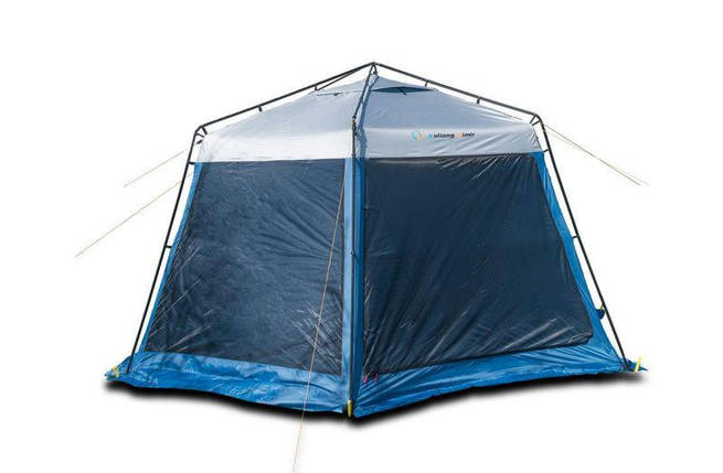 Тент шестикутний сітка +ент 2013W-сквалка для походів кемпінгу пікніка 2 входи з міцним сталевим каркасом, фото 2