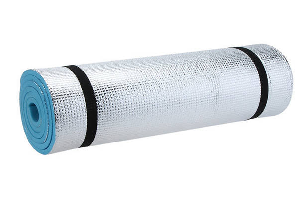 Килимок туристичний каремат фольгований 180 х 50 х 0,6 см для намету спальника, фото 3