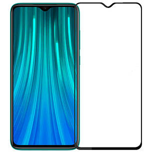 Захисне скло 5D Premium для Xiaomi Redmi Note 8 Pro Black, фото 1